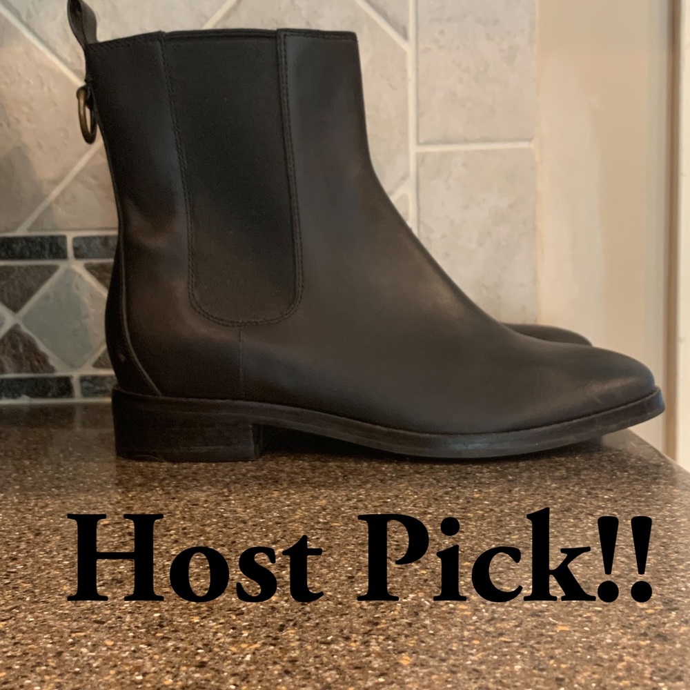 Cole Haan Evan Air Short waterproof leather boots